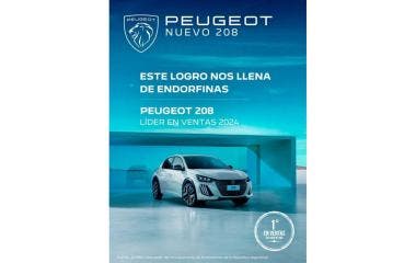 Peugeot 208 best-selling vehicle 2024 Argentine
