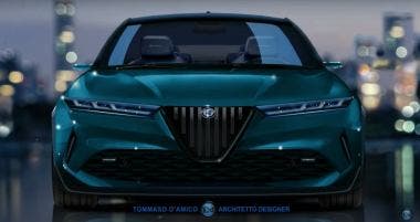 New Giulia render by D'Amico designer