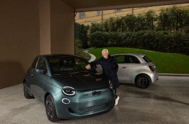 Fiat 500e Giorgio Armani delivered