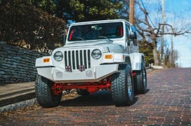 Jeep Wrangler TJ with Dodge Viper engine