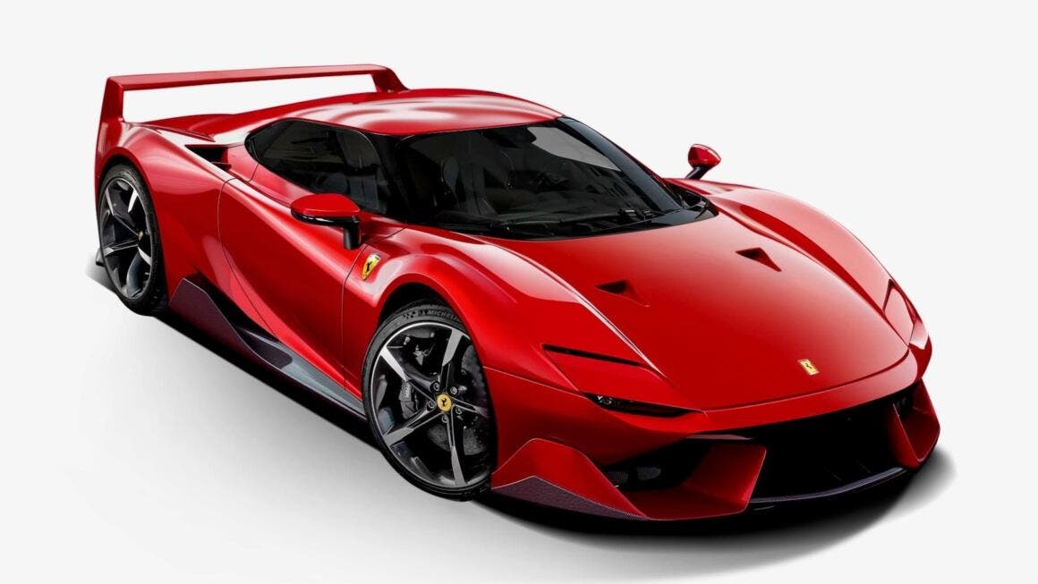 Ferrari F40 render