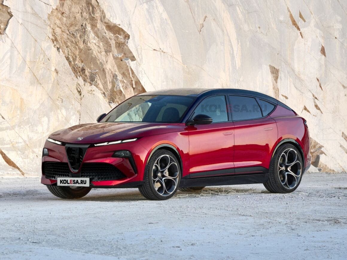 Alfa Romeo Stelvio 2025 Kolesa render