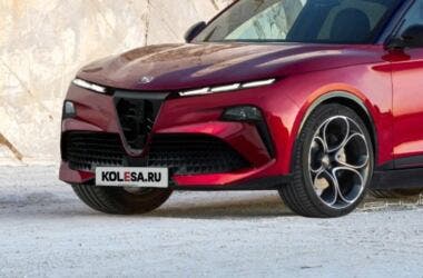 Alfa Romeo Stelvio 2025 Kolesa render
