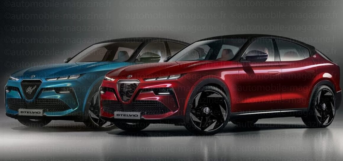 Alfa Romeo Stelvio render 2025