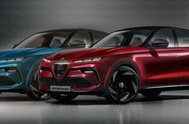 Alfa Romeo Stelvio render 2025