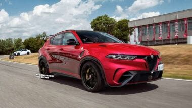 Alfa Romeo Tonale GTA sportier render