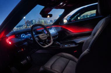 Dodge Charger Daytona R/T interior with optional 64-color Attitu