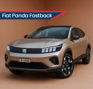 Fiat Panda Fastback render