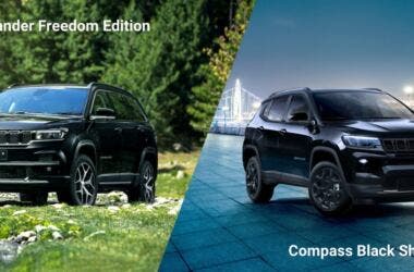 Jeep Commander Freedom Edition and Compass Black Shark limited editions in Japan