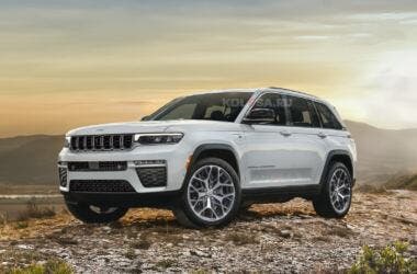 Jeep Grand Cherokee render 2026