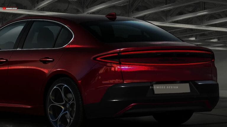 New Alfa Romeo Giulia 2026 render