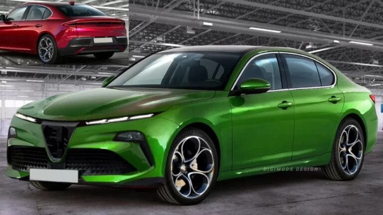New Alfa Romeo Giulia 2026 render