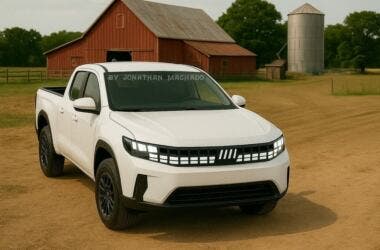New Fiat Strada render by Jonathan Machado