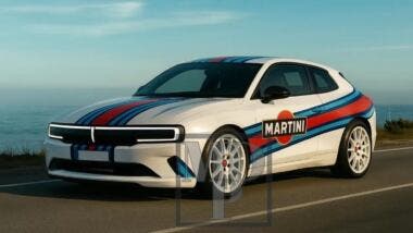 New Lancia Delta Martini render
