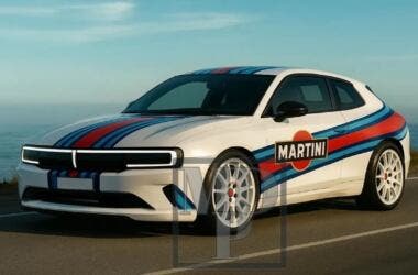 New Lancia Delta Martini render