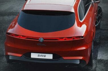 New Alfa Romeo Giulia Quadrifoglio render