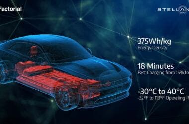 Stellantis Charger Daytona Solid State Battery
