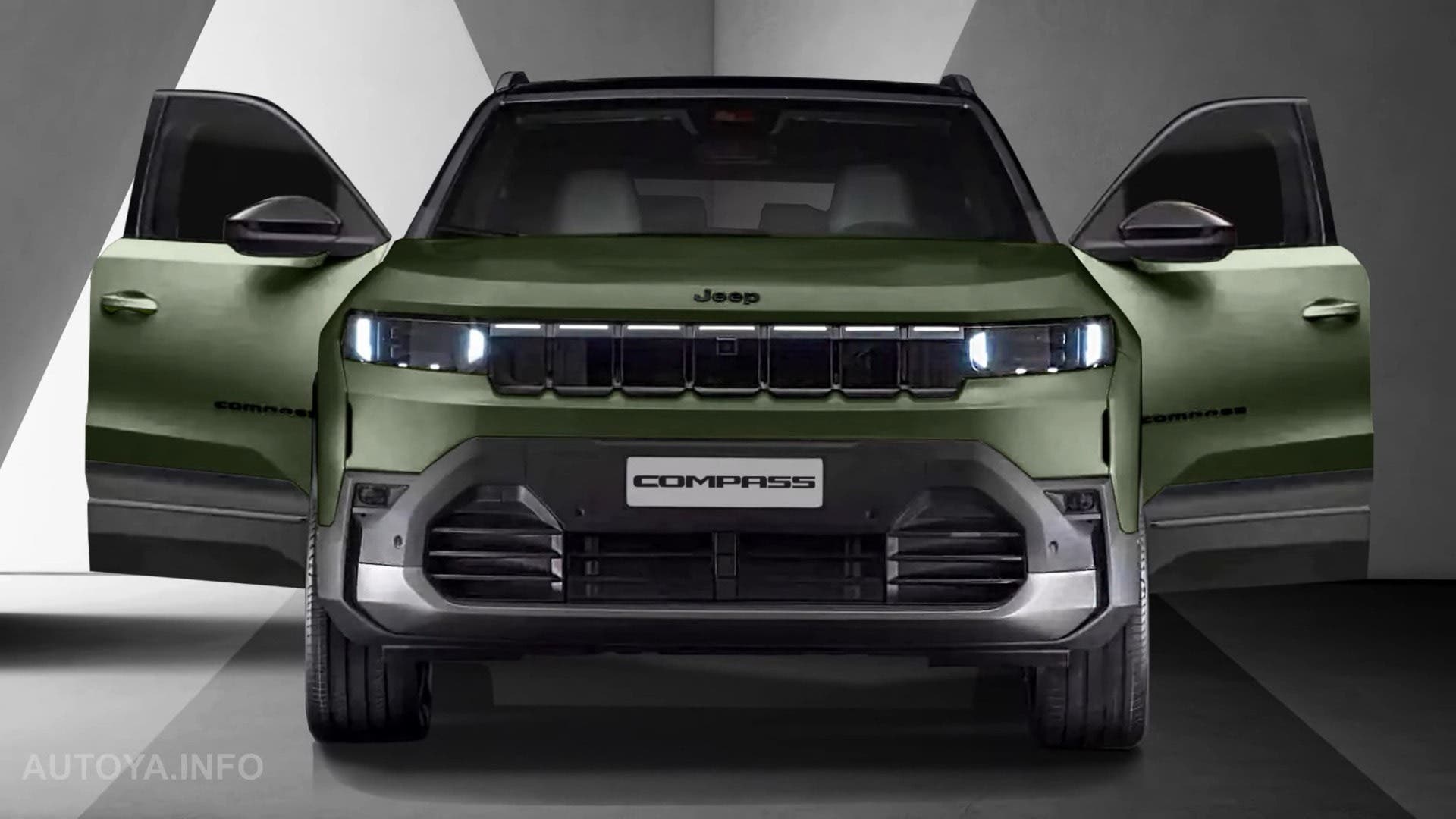 2026 Jeep Compass Unveiled In Full Color Range After Major Leak 