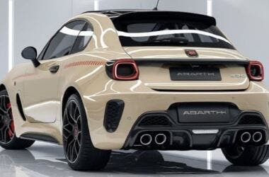 Abarth 595 render