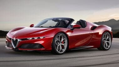 Alfa Romeo 4C 2025 render