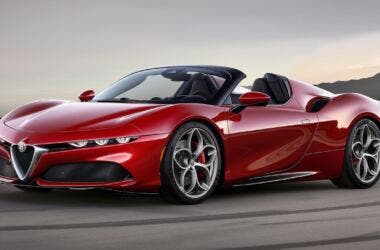 Alfa Romeo 4C 2025 render