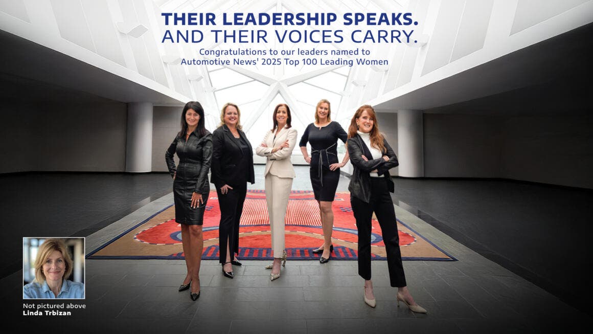 Six Stellantis executives have been named among the 100 Leading Women in the North American automotive industry by Automotive News.