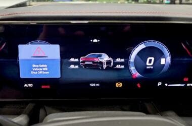 Dodge Charger Daytona software error