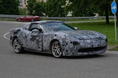 Ferrari Amalfi spy photo