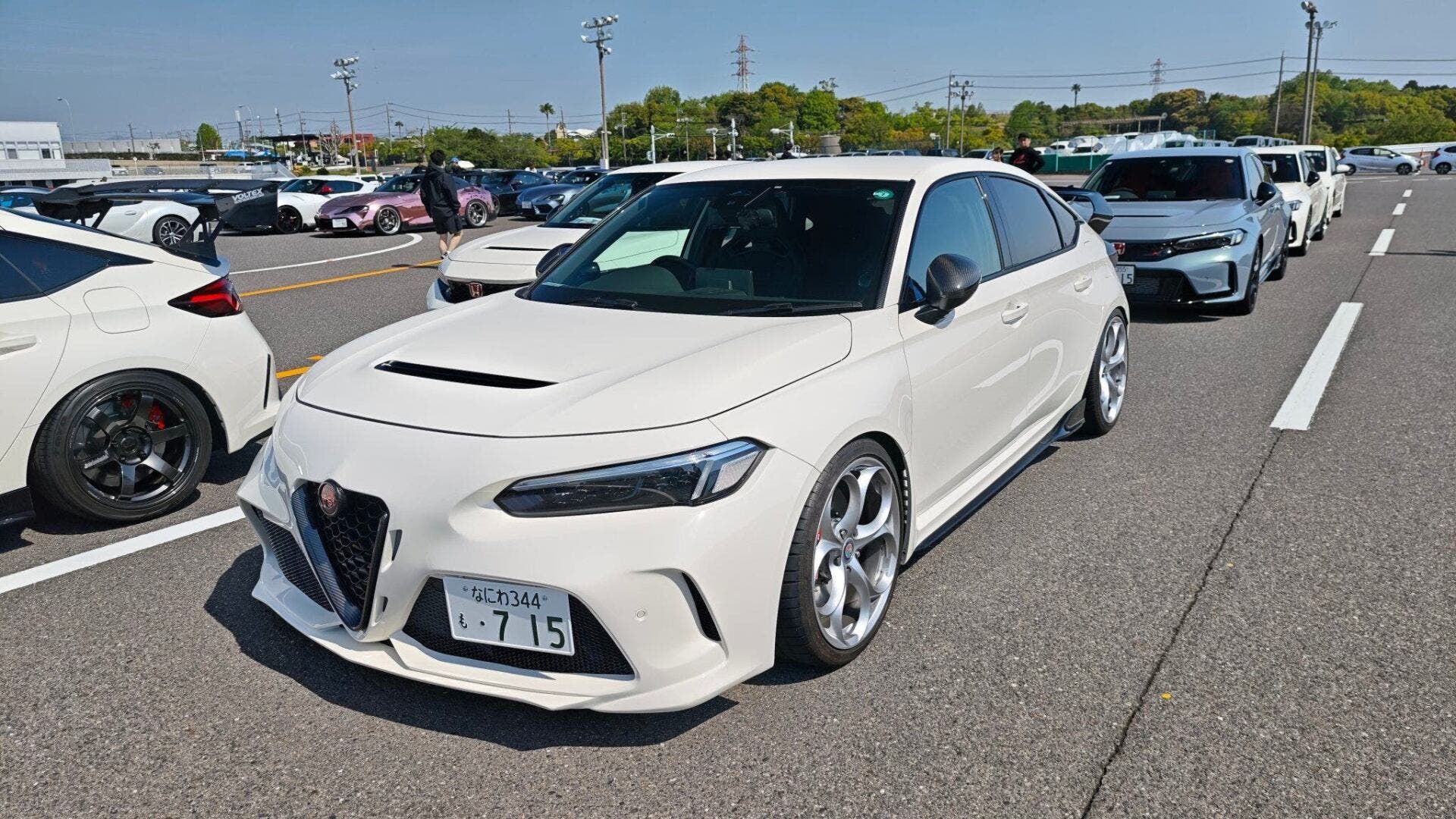 Honda Civic Type R Alfa Romeo