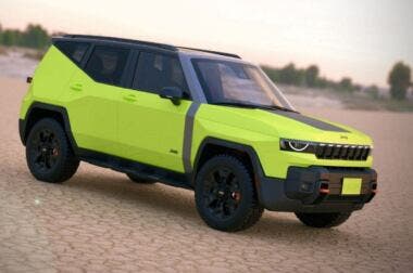 Jeep Renegade 2026 render