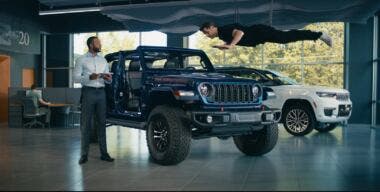 Jeep and Paramount Pictures commercial