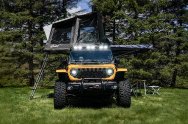 Jeep Performance Parts unveils rooftop tent concept for Jeep Wrangler