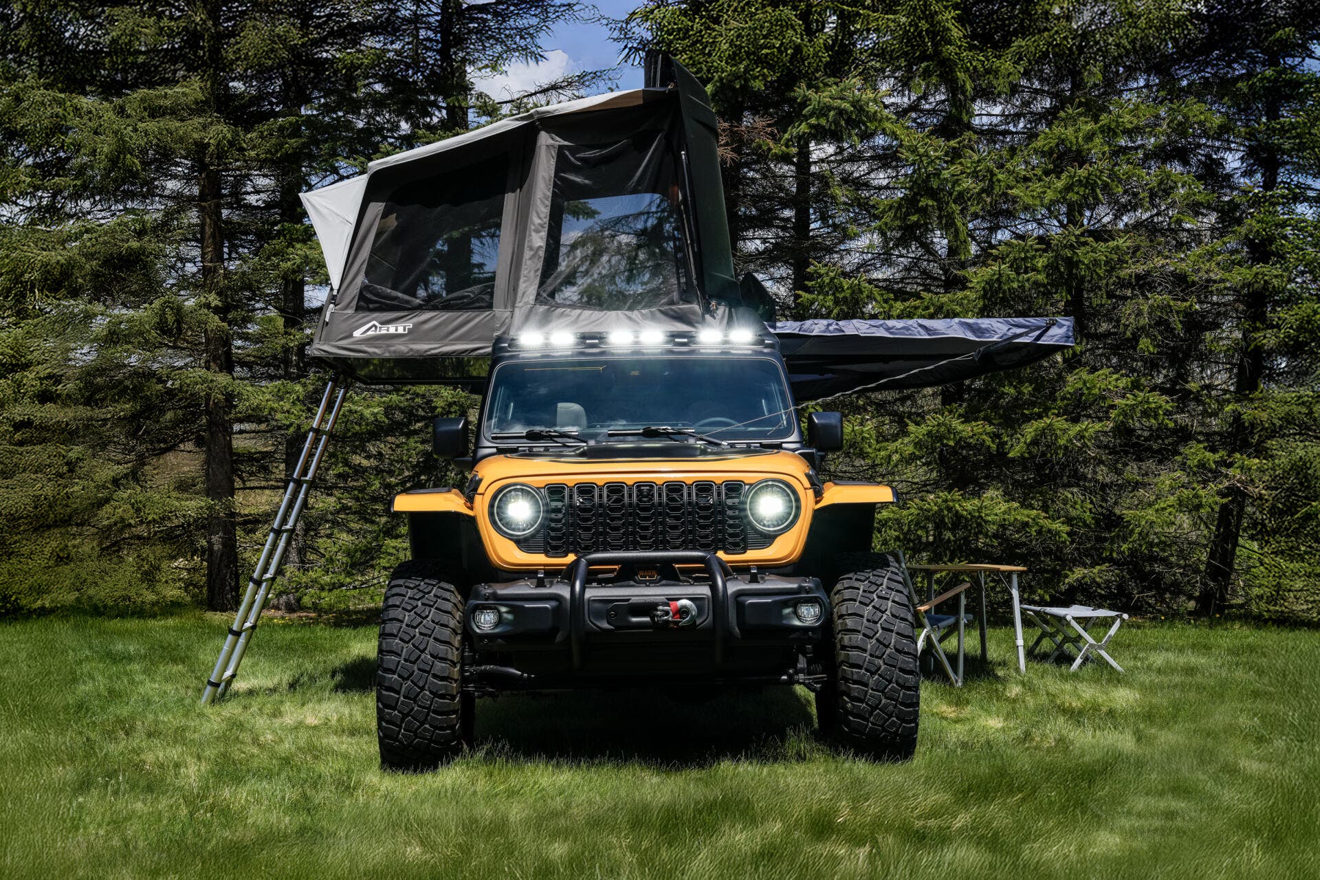 Jeep Performance Parts unveils rooftop tent concept for Jeep Wrangler