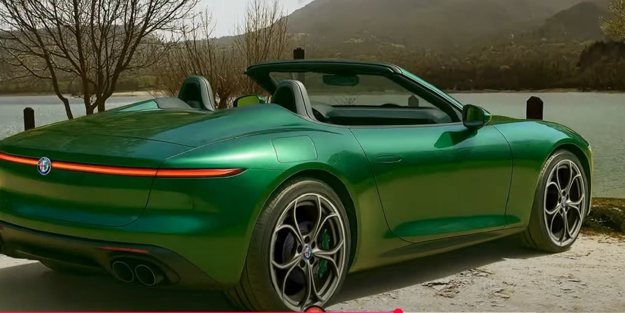 New Alfa Romeo Spider render