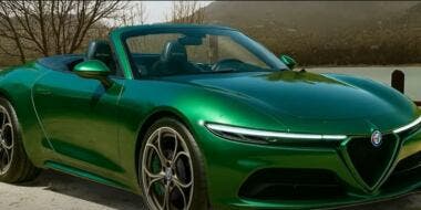 New Alfa Romeo Spider render
