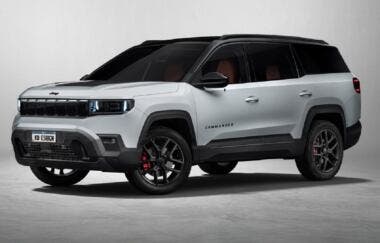 New Jeep Commander render 2028