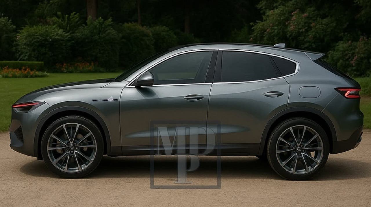 New Maserati Levante render
