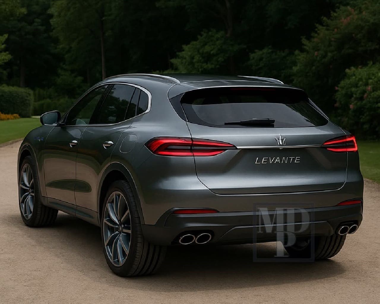 New Maserati Levante render