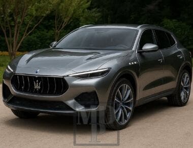 New Maserati Levante render