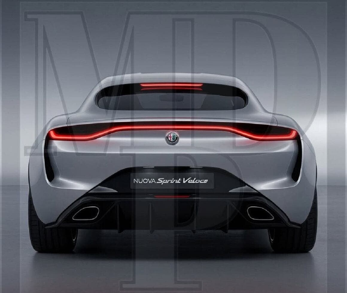 Alfa Romeo Sprint Veloce render