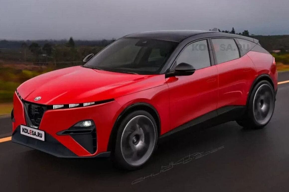 Alfa Romeo Stelvio render