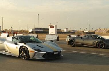 Ferrari Daytona SP3 vs Pagani Huayra