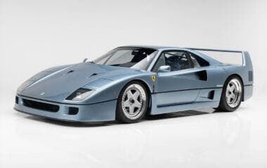 Ferrari F40 Azzurro Hyperion auction