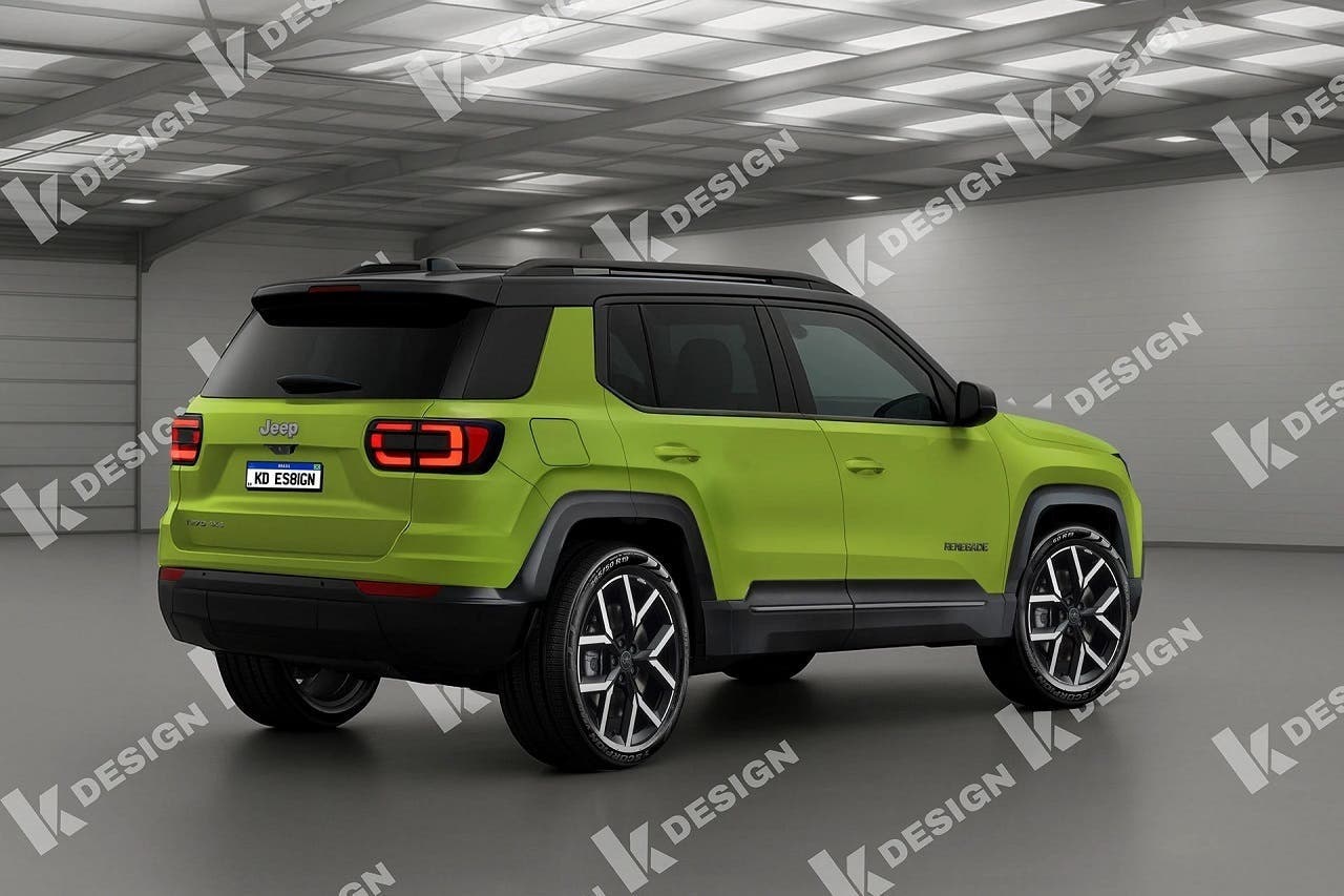 Jeep Renegade 2027 render