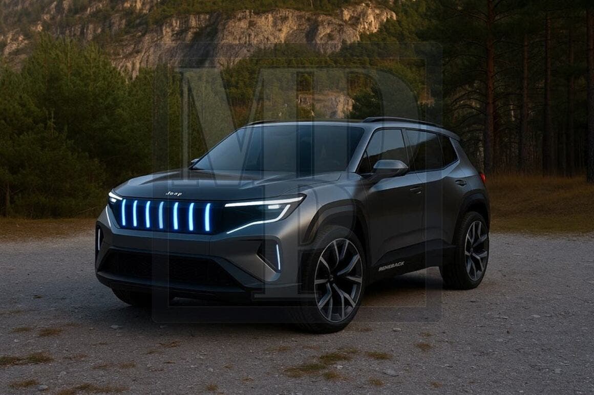 Jeep Renegade render