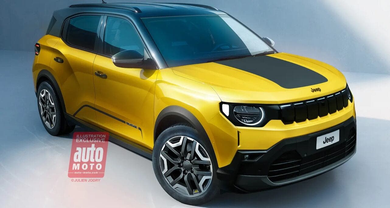 Jeep Renegade render