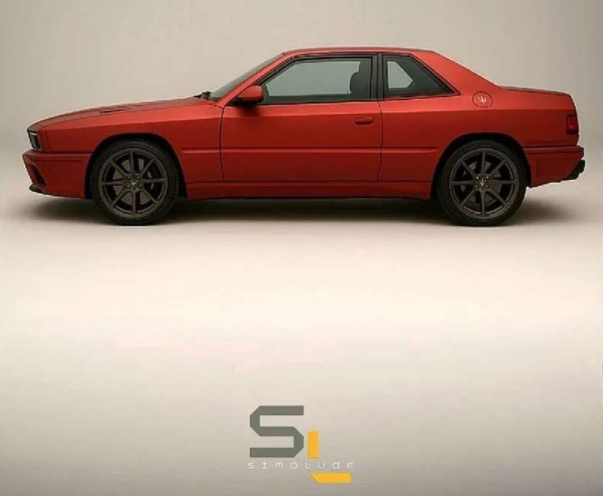 Maserati Biturbo render