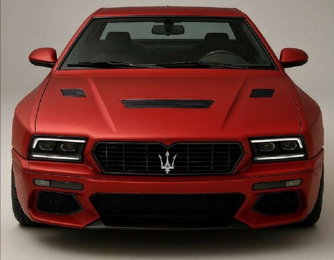 Maserati Biturbo render