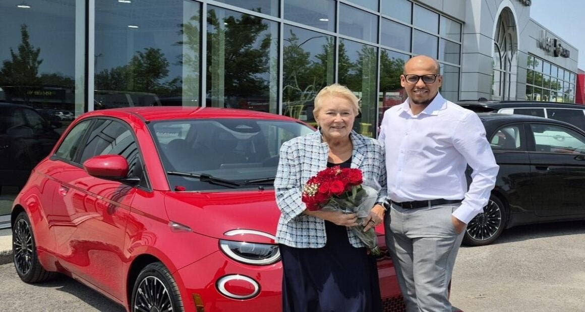 Pauline Marois Fiat 500e