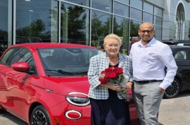 Pauline Marois Fiat 500e